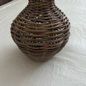 Woven Brown Vase